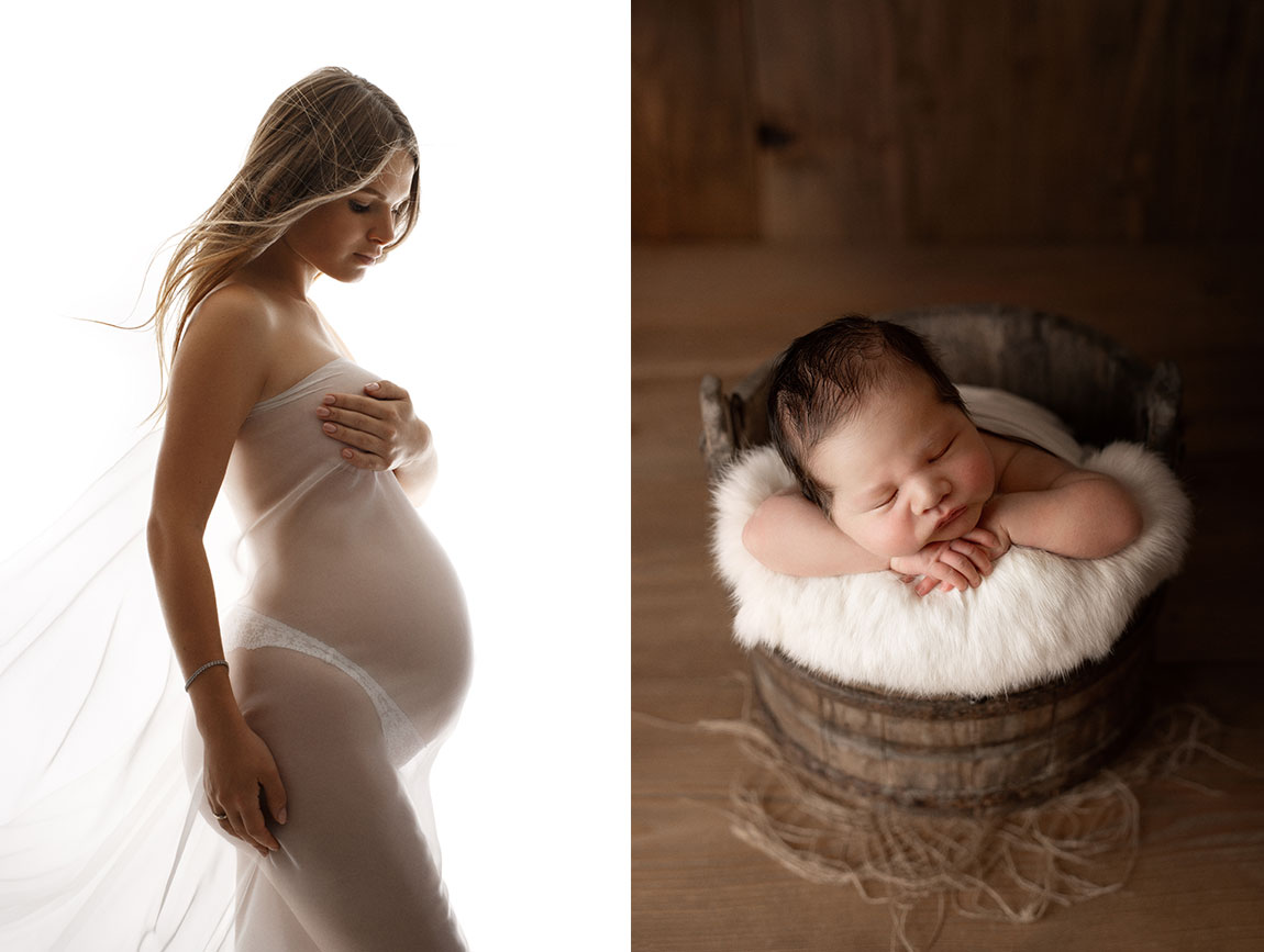 Bester Neugeborenenfotograf Fotos Schwangerschaft und Newborn Angebot