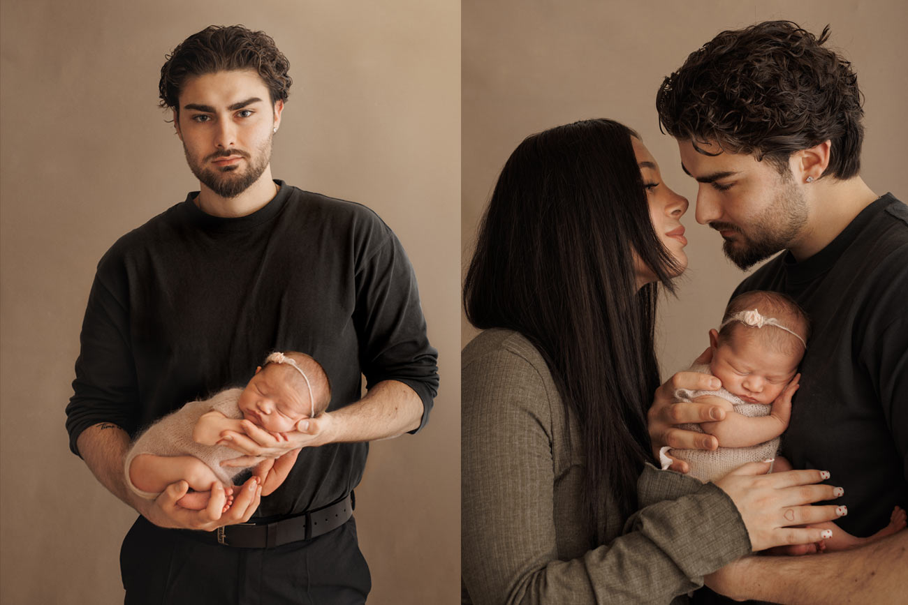 Newborn Fotos in Nürnberg Baby Fotografie in Nürnberg mit Familie